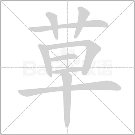 草字旁|草字旁的字